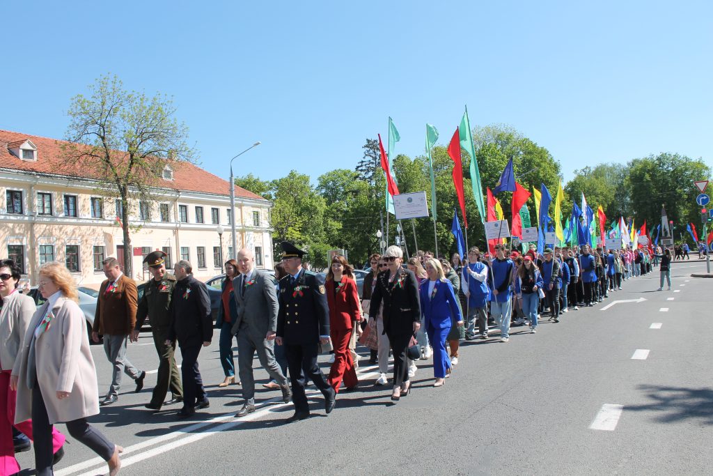 В Гродно прошло торжественное шествие