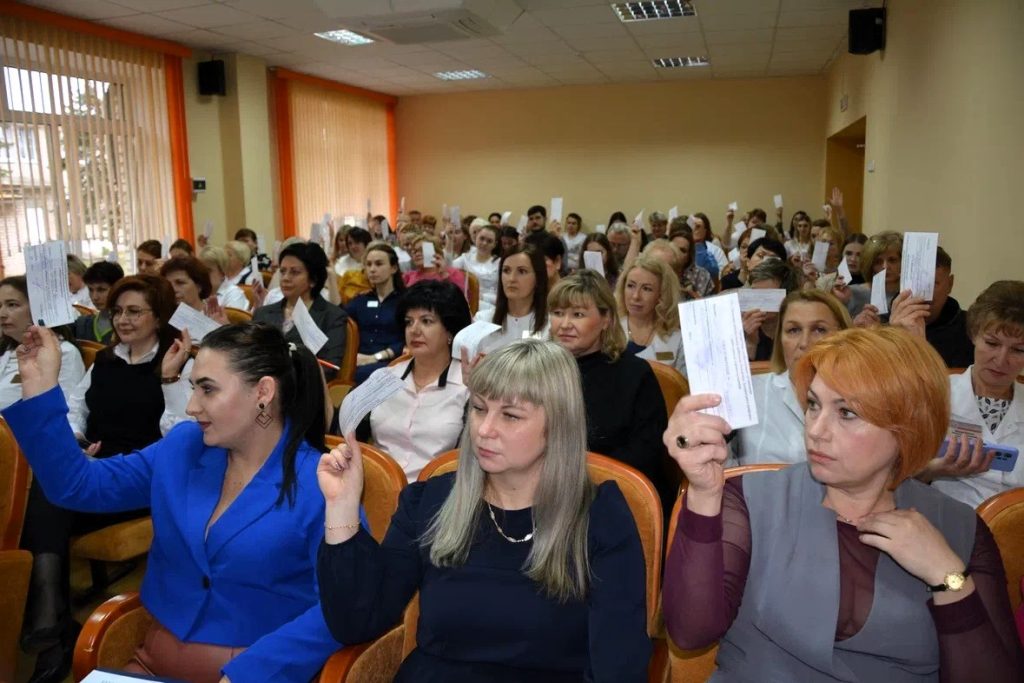 Одна из крупнейших в здравоохранении Гродненщины профсоюзных «первичек» – Лидской ЦРБ подвела итоги пятилетки